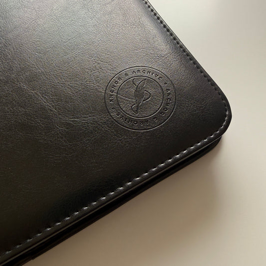 The Peace of Mind Folder - Black
