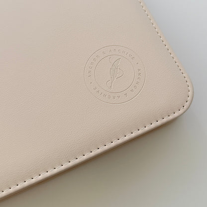 The Peace of Mind Folder - Cream